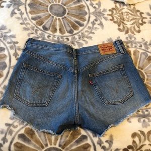 Levi’s Button Up Jean Shorts